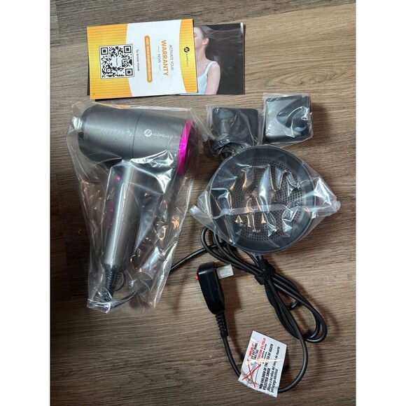 Slopehill 1800W Professional Ionic Salon Hair Dryer Fast Dry Model 1902 (New) - Picture 2 of 7